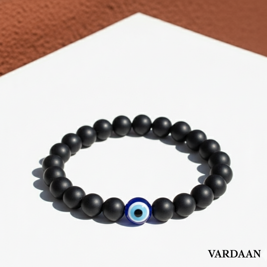 Vardaan No Nazar Evil Eye🧿 | Black Tourmaline with Evil Eye Bracelet