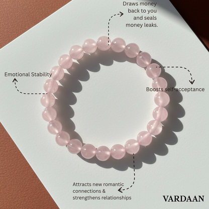 Vardaan Rose Quartz | The Self-Love & Emotional Healing Bracelet