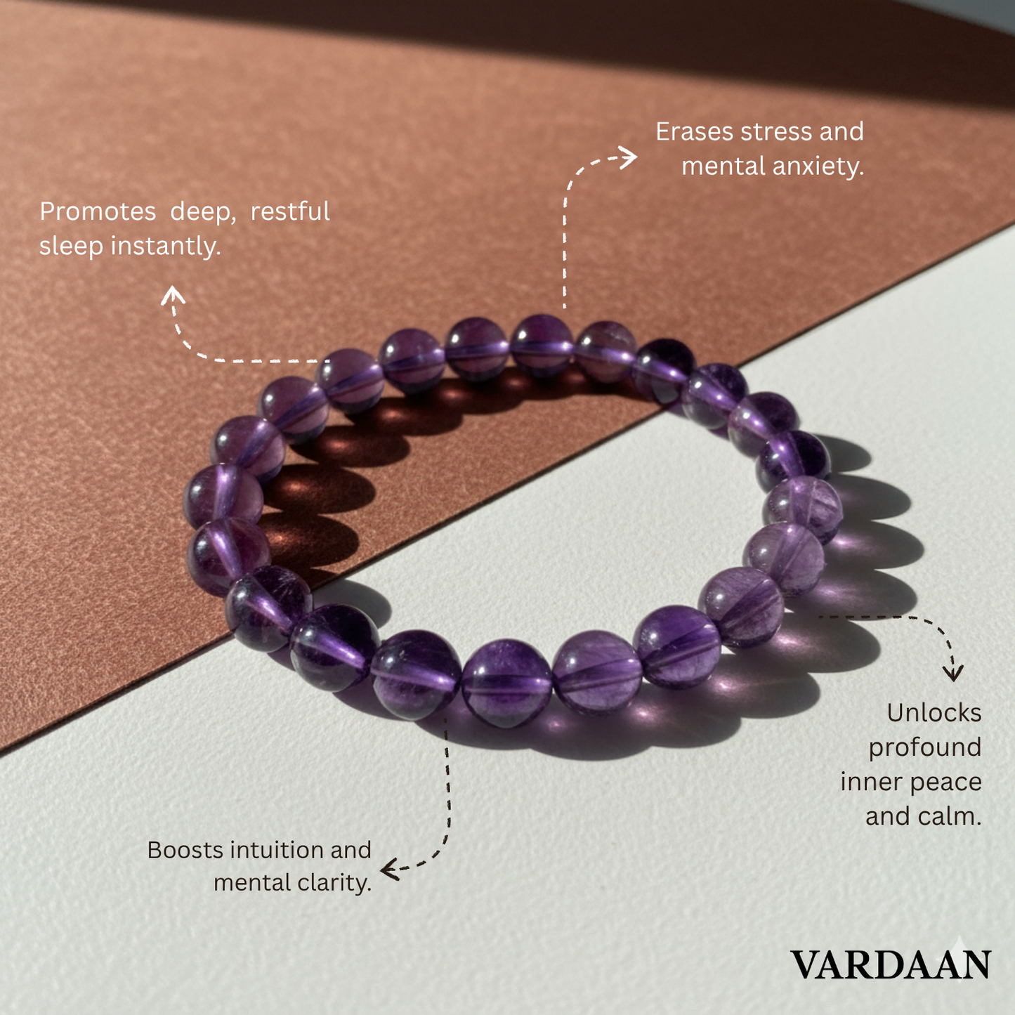 Vardaan Amethyst | Vardaan Inner Peace Bracelet