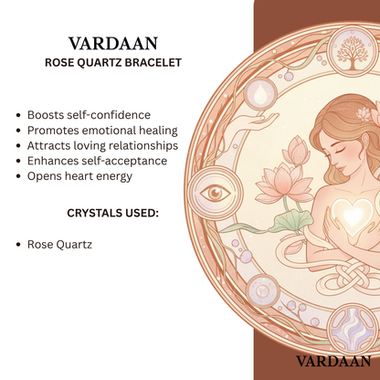 Vardaan Rose Quartz | The Self-Love & Emotional Healing Bracelet