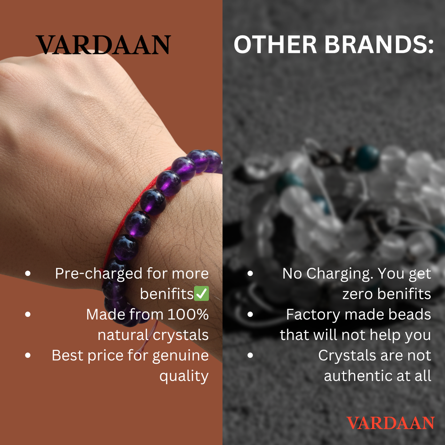 Vardaan Amethyst | Vardaan Inner Peace Bracelet