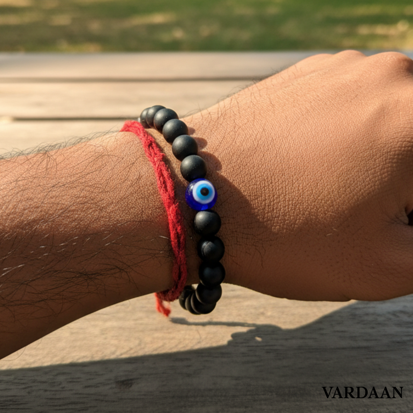 Vardaan No Nazar Evil Eye🧿 | Black Tourmaline with Evil Eye Bracelet